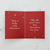 Niedlicher Kawaii Basketball Ball Red & Funkelnd X Karte (Innenseite)