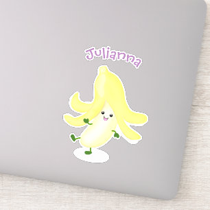 Niedlicher Kawaii-Cartoon Aufkleber
