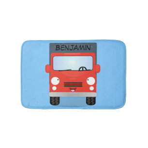 Niedlicher Kawaii-Cartoon Badematte