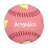 Niedlicher Kawaii-Cartoon Baseball (Rückseite)