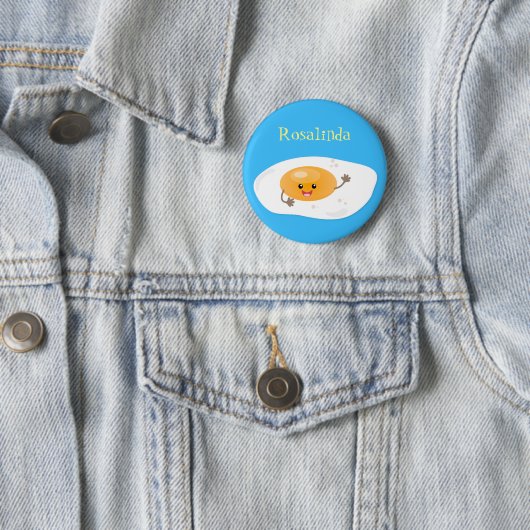 Niedlicher Kawaii-Cartoon Button (Beispiel)