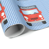 Niedlicher Kawaii-Cartoon Geschenkpapier (Rolleneckpunkt)