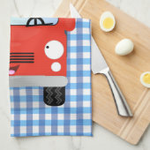 Niedlicher Kawaii-Cartoon Geschirrtuch (Viertel Falte)