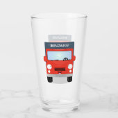 Niedlicher Kawaii-Cartoon Glas (Rückseite)