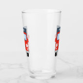 Niedlicher Kawaii-Cartoon Glas (Links)