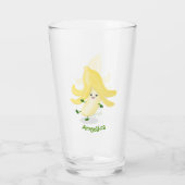 Niedlicher Kawaii-Cartoon Glas (Rückseite)