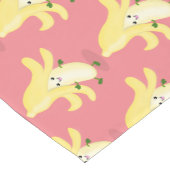 Niedlicher Kawaii-Cartoon Kurzer Tischläufer (Ecke)