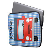 Niedlicher Kawaii-Cartoon Laptopschutzhülle (Vorderseite Links)