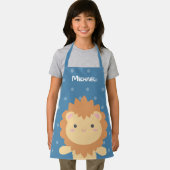 Niedlicher Kawaii Cartoon Löwe King of The Dschung Schürze (Insitu)