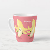 Niedlicher Kawaii-Cartoon Milchtasse (Linke Ecke)