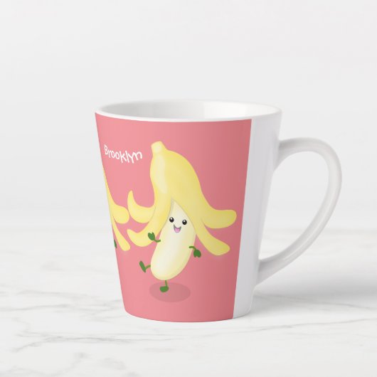 Niedlicher Kawaii-Cartoon Milchtasse (Rechts)