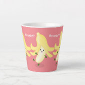 Niedlicher Kawaii-Cartoon Milchtasse (Vorderseite)