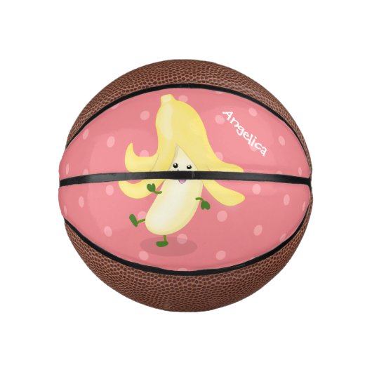 Niedlicher Kawaii-Cartoon Mini Basketball (Vorderseite)
