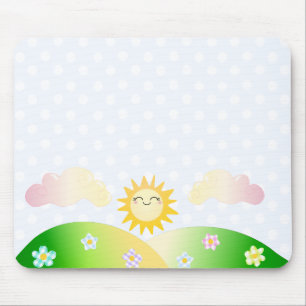 Niedlicher Kawaii Cartoon Mousepad