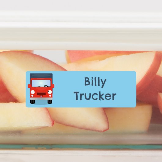 Niedlicher Kawaii-Cartoon personalisiert Etiketten (Befestigt)