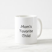 Niedlicher Kawaii Cartoon Personalisiert Geburtsta Kaffeetasse (VorderseiteRechts)