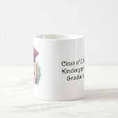 Niedlicher Kawaii Cartoon Personalisierter Abschlu Kaffeetasse (Mittel)