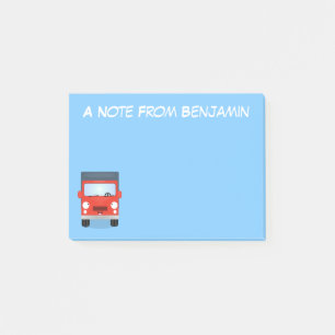 Niedlicher Kawaii-Cartoon Post-it Klebezettel