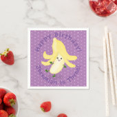 Niedlicher Kawaii-Cartoon Serviette (Beispiel)