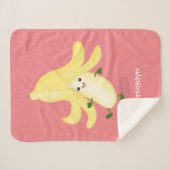 Niedlicher Kawaii-Cartoon Sherpadecke (Vorderseite (Horizontal))