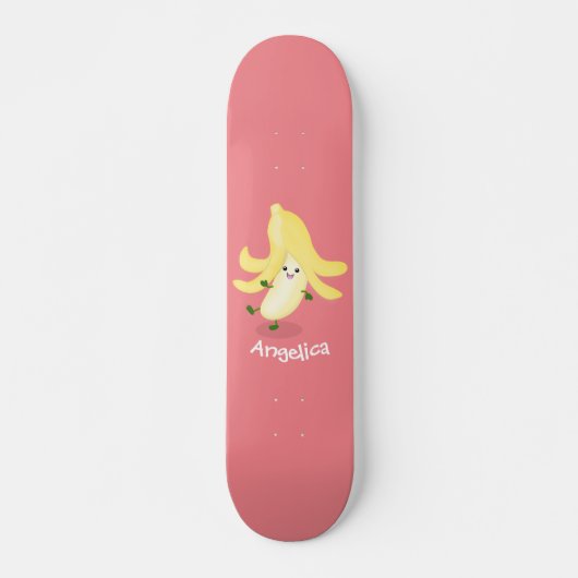 Niedlicher Kawaii-Cartoon Skateboard (Vorne)