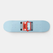 Niedlicher Kawaii-Cartoon Skateboard (Horizontal)