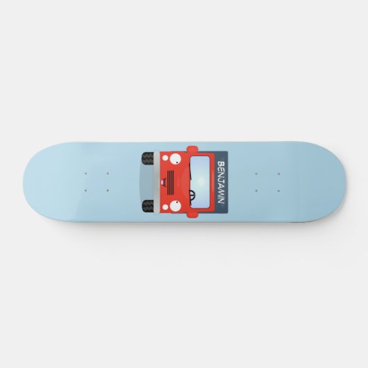 Niedlicher Kawaii-Cartoon Skateboard (Horizontal)