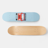 Niedlicher Kawaii-Cartoon Skateboard (Horizontal)