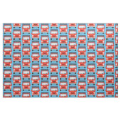 Niedlicher Kawaii-Cartoon Stoff (Fat Quarter (45,7 x 55,9 cm))