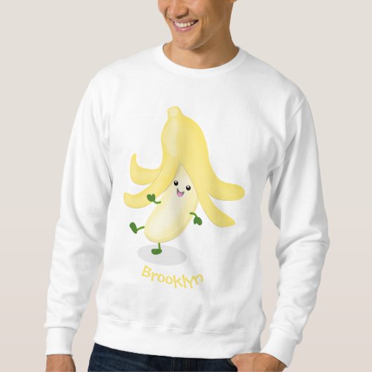 Niedlicher Kawaii-Cartoon Sweatshirt (Vorderseite)