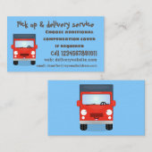 Niedlicher Kawaii-Cartoon Visitenkarte (Vorne/Hinten)