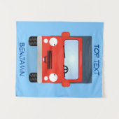 Niedlicher Kawaii-Cartoon Wandteppich (Vorderseite (Horizontal))
