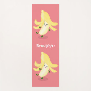Niedlicher Kawaii-Cartoon Yogamatte