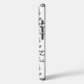 Niedlicher Kawaii Cat Pattern iPhone Case (Rückseite / Links)