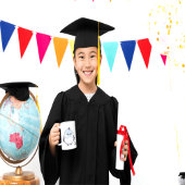 Niedlicher Kawaii Chubby Bird Cartoon - Adorable P Espressotasse