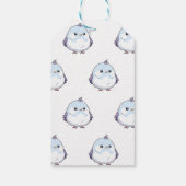 Niedlicher Kawaii Chubby Bird Cartoon - Adorable P Geschenkanhänger (Rückseite)