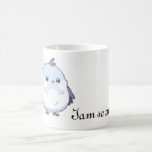 Niedlicher Kawaii Chubby Bird Cartoon - Adorable P Kaffeetasse (Mittel)