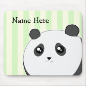 Niedlicher Kawaii chubby Pandabär Mousepad (Vorne)