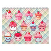 Niedlicher Kawaii cupcake Food Muffin Kalender (Titelbild)