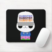 Niedlicher Kawaii-Dubstep-Panda-Mousepad Mousepad (Mit Mouse)