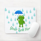 Niedlicher Kawaii Frog und Regen Mousepad (Mit Mouse)