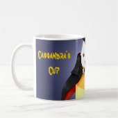 Niedlicher Kawaii Halloween Vampire-Süßigkeitsmais Kaffeetasse (Links)