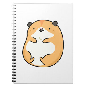 Niedlicher Kawaii-Hamster Notizblock