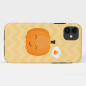 Niedlicher Kawaii Jack o'Lantern und Case-Mate iPhone Hülle (Rückseite (Horizontal))