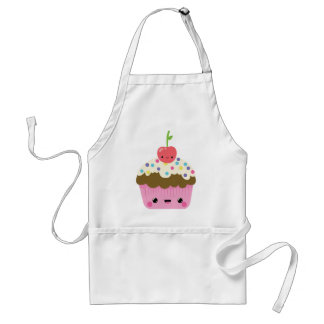 Niedlicher Kawaii kleiner Kuchen Schürze