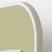 Niedlicher Kawaii Kokosnuss Cartoon Illustration Pickleball Schläger (Linke Seite)