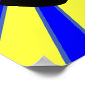 Niedlicher Kawaii-Ninja Poster (Ecke)