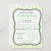 Niedlicher Kawaii-Panda-Geburtstag Einladung (Vorderseite)