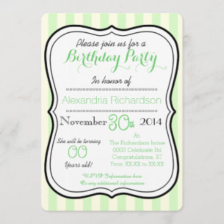 Niedlicher Kawaii-Panda-Geburtstag Einladung