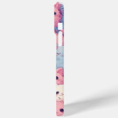 Niedlicher Kawaii Pastel Cats Muster iPhone Case (Rückseite / Links)